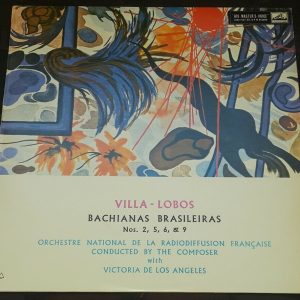 Villa-Lobos – Bachianas Brasileiras De Los Angeles  HMV ALP 1603 lp EX