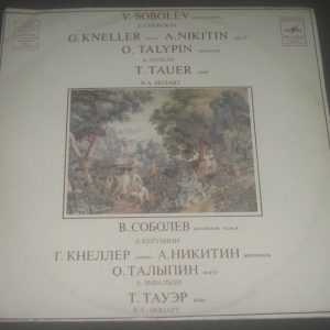 Vivaldi Bassoon / Violin Concertos Cherubini Horn Sonatas Talypin Melodiya LP