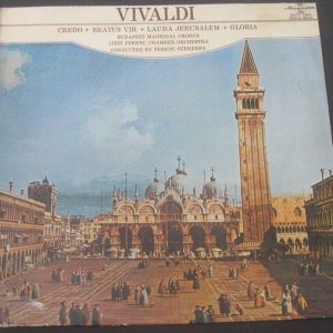 Vivaldi – Credo / Beautus Vir / Lauda Jerusalem Szekeres / Rolla Hungaroton lp