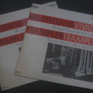Vivaldi Eight Concerti For Viola D’amore Trampler / Lysy  RCA LSC 7065 2 LP ED1
