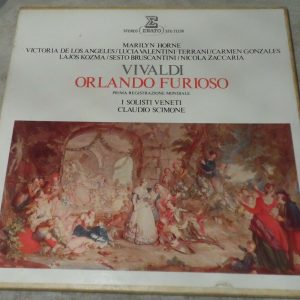 Vivaldi ?- Orlando Furioso I SOLISTI VENETI SCIMONE Erato ?STU 71138 3 lp Box