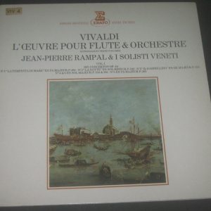 Vivaldi Six Concertos Opus 10 Rampal I Solisti Veneti Erato ‎STU 70303 LP EX