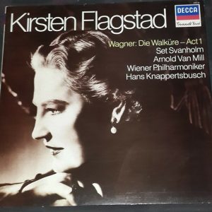 Wagner ‎– Die Walküre – Act 1 Flagstad ,  Knappertsbusch Decca GRV 26 LP EX