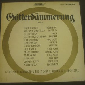Wagner : Gotterdammerung Solti / Nilsson / Watson /  London OSA 1604 6 LP Box