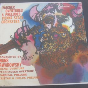 Wagner  Overtures and Preludes Swarowsky  Parliament PLP 109 USA LP