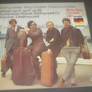 Alban Berg Quartet – WEBERN / HAUBENSTOCK-RAMATI / URBANNER Telefunken LP EX