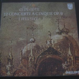 Albinoni 12 Concerti A Cinque I Musici Philips S-C 71 AX 305 3 LP Box EX