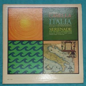 Alfredo Casella ‎– Italia / Serenade For Small Orchestra Kleinert , Kegel LP