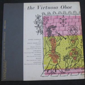 Andre Lardrot – The Virtuoso Oboe . Felix Prohaska , Nordberg VANGUARD lp