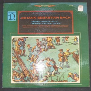 BACH Cantatas BWV 211 / 212 KOCH / RISTENPART NONESUCH lp