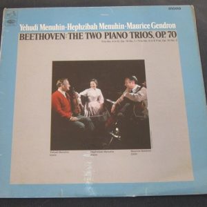 BEETHOVEN – The Two Piano Trios , MENUHIN ,  GENDRON . HMV ALP 2258 MONO