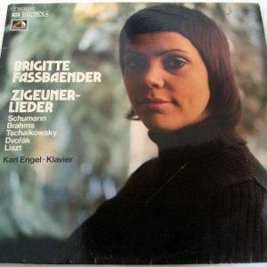 BRIGITTE FASSBAENDER – Zigeuner Lieder KARL ENGEL EMI ELECTROLA HMV 063-29 085