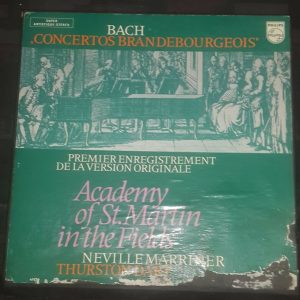 Bach – Brandenburg Concertos Neville Marriner Philips 6700 045 2 LP Box