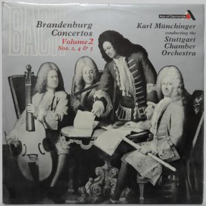 Bach – Brandenburg Concertos No. 2 4 & 5 Stuttgart Chamber Munchinger SDD 187