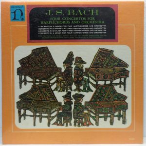 Bach – Four Concertos For Harpsichords And Orchestra SARRE CHAMBER / RISTENPART