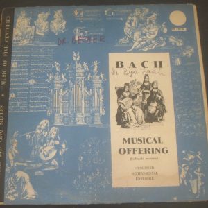 Bach – Musical Offering Munchner Instrumental Ensemble VOX  DL 490 LP