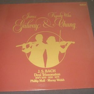 Bach – Trio Sonatas WHA CHUNG / GALWAY  RCA RL 25280 lp EX