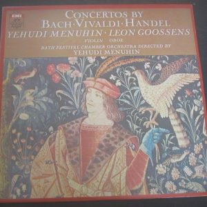 Bach / Vivaldi / Handel – Menuhin / Goossens ANGEL RL 32076 LP EX