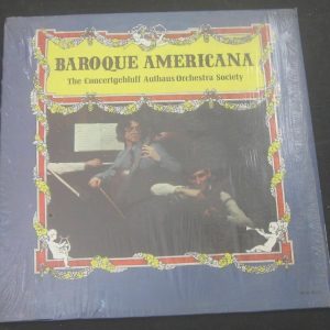 Baroque Americana Concertgebluff Authaus Orchestra Society Mace MCS 10036 lp EX