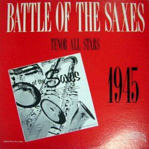 Battle Of The Saxes – Tenor All-Stars LP JAZZ TRIP TLP 5527 MONO Coleman Hawkins