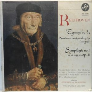 Beethoven – EGMONT Op. 4 / Symphony No. 1 LP Edouard Van Remoortel VOX PL 10870