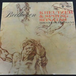 Beethoven Kreutzer & Spring Sonatas For Violin & Piano Pryor Villa EMI MFP 2071