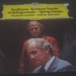 Beethoven – Piano And Violin Sonatas Kempff / Menuhin DGG  2531 300 lp EX
