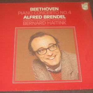 Beethoven Piano Concerto No. 4 Brendel / Haitink Philips 9500 254 lp