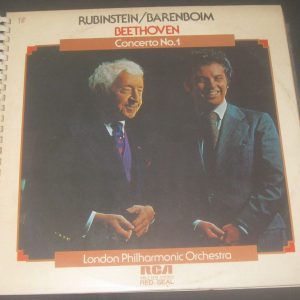 Beethoven Piano Concertos Nos. 1-5 Barenboim Rubinstein CBS Lot of 5 LP EX