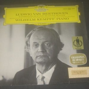 Beethoven Piano Sonata Nos. 16 , 18 , 22 Wilhelm Kempff DGG 138940 TULIPS LP EX
