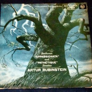 Beethoven Piano Sonatas Arthur Rubinstein RCA LM-1908 1st Press LP ED1 EX