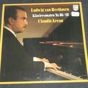 Beethoven Piano Sonatas No. 16-21 Claudio Arrau  Philips 38 400 8 2 lp EX