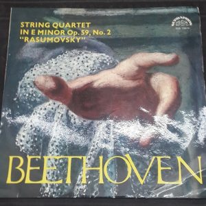 Beethoven ‎– String Quartet Rasumovsky Janacek Quartet  Supraphon ‎ SUA 10616 LP