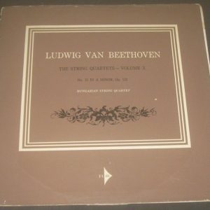 Beethoven String Quartets / Hungarian String Quartet Record Society ‎6055 LP