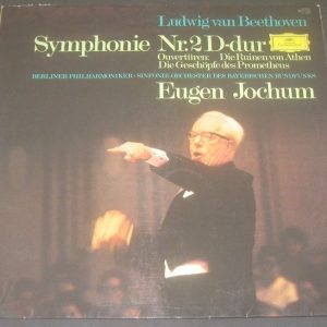 Beethoven Symphony No. 2 Eugen Jochum DGG 2538 075 LP EX