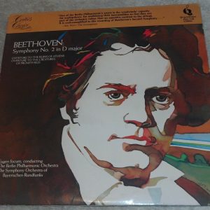 Beethoven  Symphony No. 2 / Overtures Eugen Jocum Quintessence PMC-7109 lp EX