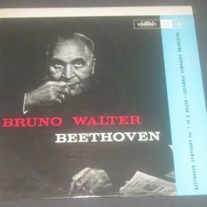 Beethoven Symphony No. 7 Bruno Walter Coronet KLC 2700 LP