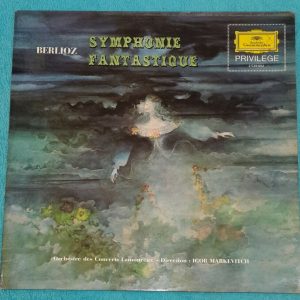 Berlioz Symphonie Fantastique Igor Markevitch DGG 2538 092 Tulips LP EX