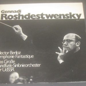 Berlioz Symphonie Fantastique Roshdestwensky Melodiya / Auslese ?? 85 746 ZK LP