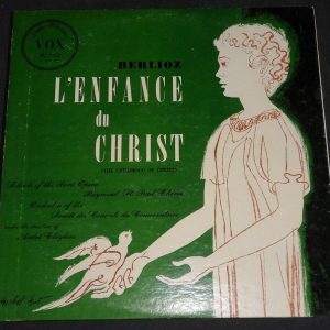 Berlioz – The Childhood of Christ Cluytens VOX PL 7120 2 lp 1951 EX