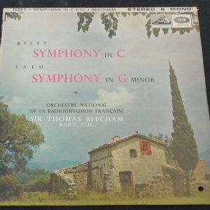 Bizet / Lalo  Symphony  Beecham  HMV ASD 388 LP EX