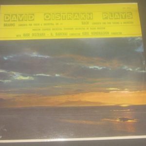 Brahms Bach DAVID & IGOR OISTRAKH Violin Concerto VOX PL 16.380 LP