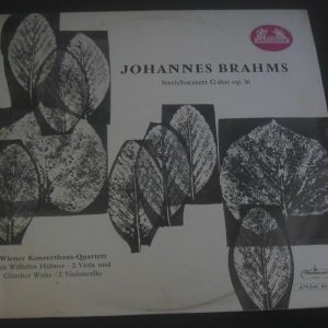 Brahms String Sextet in G Wiener Konzerthaus Quartett Helidor 479041 LP EX