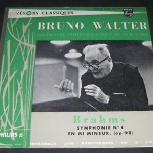 Brahms Symphony No 4 Bruno Walter PHILIPS minigroove