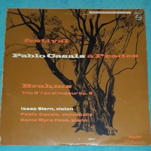 Brahms ‎– Trio No.1 Casals Hess Stern Philips ‎ A 01.207 L LP 50’s