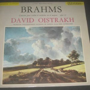 Brahms – Violin Concerto Oistrakh / Kondrachine Musidisc ‎– 30 RC 853 LP