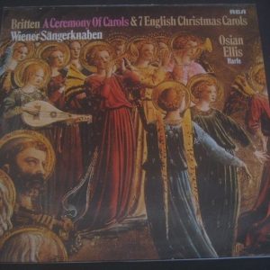 Britten Ceremony Of Carols 7 English Christmas Carols  Ellis RCA RL 30467 LP EX