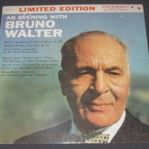 Bruno Walter – An Evening With . Mozart / Strauss . COLUMBIA WZ -2 6 EYE lp
