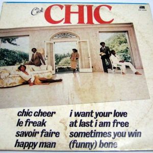 CHIC – C’est Chic LP rare Israel Israeli press LE FREAK funk disco