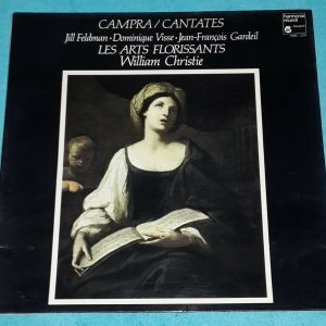 Campra ‎- Cantates Feldman • Visse •  Gardeil • Christie  Harmonia Mundi LP